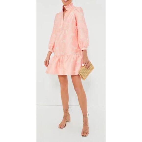 TUCKERNUCK Bellini Fil Coupe Palmerston Mini Dress Pink Size Large - Picture 6 of 13